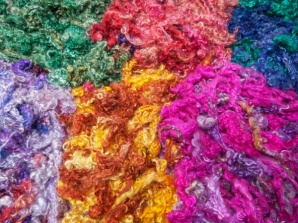 Mohair Dyed locks