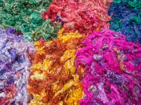 Mohair Dyed locks